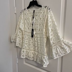 PLENTY by TRACY REESE NWT Lace Blouse